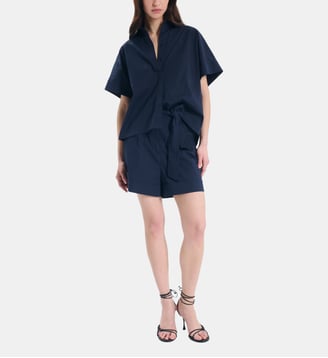 Short Savane Nocturne - Zapa - Bleu marine