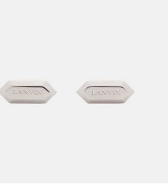Boutons De Manchette Lanvin Étiquette - Lanvin - Argent