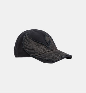 Casquette de baseball avec broderie Phoenix - Diesel - Noir
