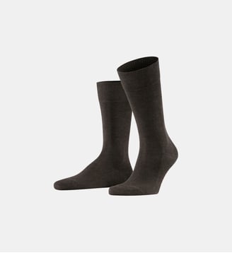 Chaussettes Family  - Falke - Marron foncé 3