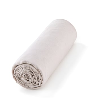 Drap-housse lin lavé - AM.PM - Naturel
