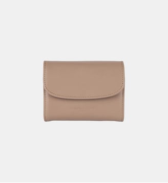 Portefeuille Paris PM en cuir - Lancaster - Galet