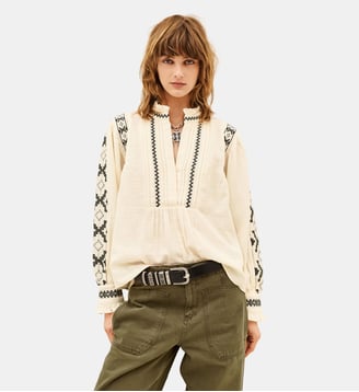 Blouse Pidma - Ba&sh - Écru