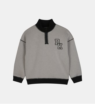 Sweat réversible - DKNY - Beige et noir