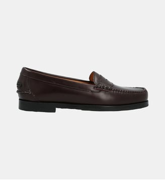 Mocassin cambridge - cuir lisse - Fairmount - Bordeaux