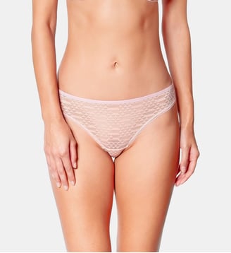 Tanga - Garçonne - Huit - Rose blush