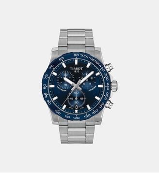 Montre Supersport Bleu foncé T1254171104100 - Tissot - Argenté