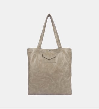 Sac cabas épaule Rétro KBA - Lancaster - Galet