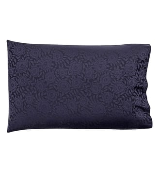 Taies américaines Flora Flora - Le Jacquard Francais - Encre
