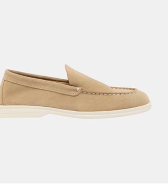 Mocassins Orlane en cuir daim - Jonak - Beige