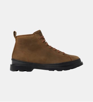 Bottines Brutus cuir - Camper - Marron moyen