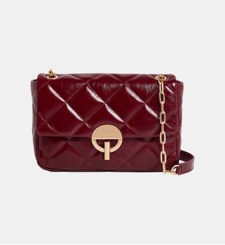 Grand Sac Moon En Cuir - Vanessa Bruno - Cerise