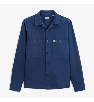 Veste Worker Canvas Jap - Serge Blanco - Bleu