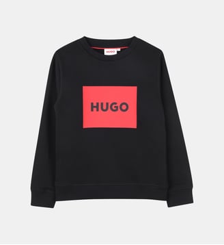 Sweat en molleton - Hugo Kids - Black