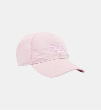 Casquette de baseball avec logo Oval D brodé - Diesel - Rose