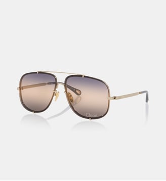 Lunettes de soleil Pilote CH0348S - Chloé - Or