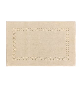 Tapis de bain  en coton - Yves Delorme - Beige