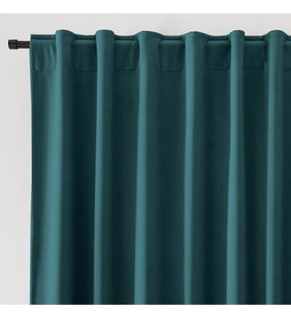 Rideau thermique velours pattes cachées La Redoute Interieurs