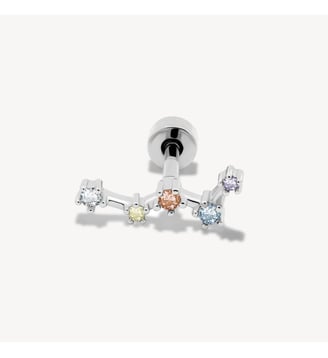 Piercing Cassiopée - Nebuleuse Bijoux - Argent