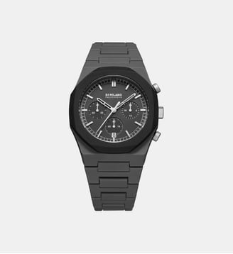 Montre Polychrono Anthracite A-PHBJ04 - D1 Milano - Anthracite