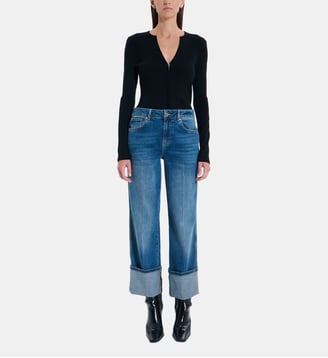 Jeans Popus Bleu Ciel - Zapa - Bleu ciel