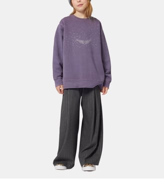 Sweat long illustration contrastée - Zadig&Voltaire Kids - Damson