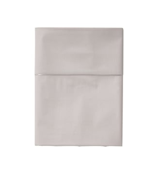 Drap plat uni en satin de coton bio, TEOPHILE Alexandre Turpault