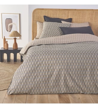 Housse de couette percale de coton La Redoute Interieurs