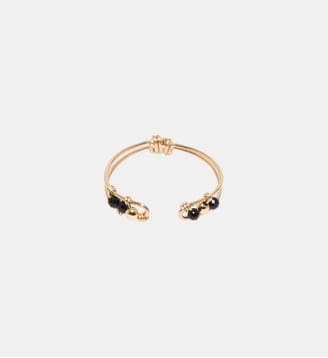 Bague Queen - Spinelle - YAY Paris - Doré et noir