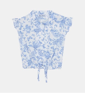Ensemble long -  coton imprimé inspiration toile de jouy Tartine Et Chocolat