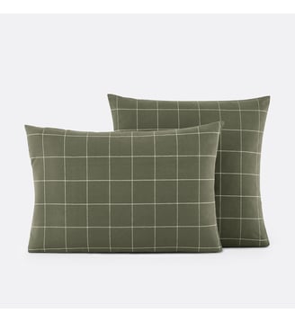 Taie d'oreiller flanelle La Redoute Interieurs