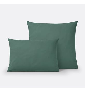 Taie d'oreiller unie coton La Redoute Interieurs