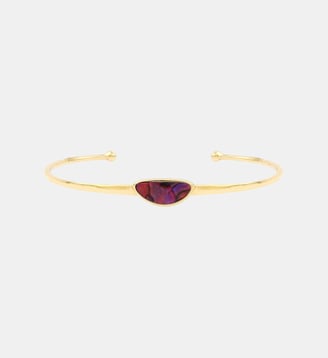 Bracelet jonc   - Lhassa - Satellite - Rouge