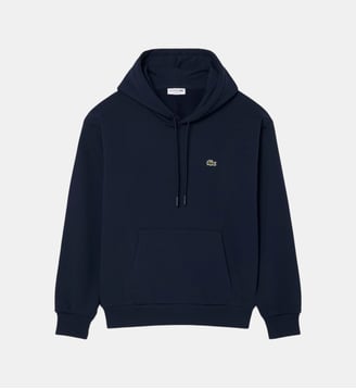 Sweatshirt à capuche molleton - Lacoste - Bleu marine