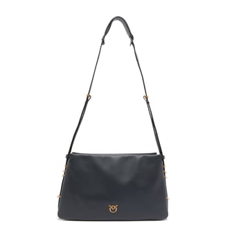 Sac bandoulière one, two, three avec trois compartiments - Pinko - Gris