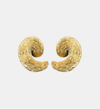 Boucles d'oreilles larges clips   - Zaza - Satellite - Doré