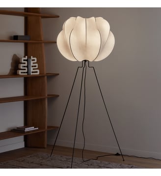 Lampadaire en métal fer et résine - AM.PM - Blanc