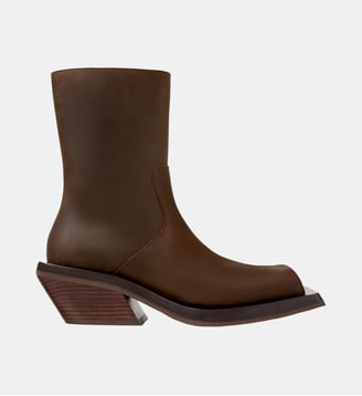 Bottes Quetal cuir - Camperlab - Marron moyen