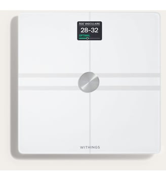 Pèse personne connecté Body Comp Blanc Withings