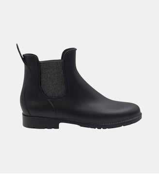 Bottines de pluie - Jules & Jenn - Noir et gris