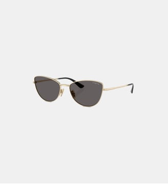 Lunettes de soleil Papillon VO4324S - Vogue - Or pale