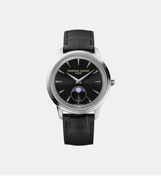 Montre Classics Noir FC-206B3S6 - Frédérique Constant - Argenté