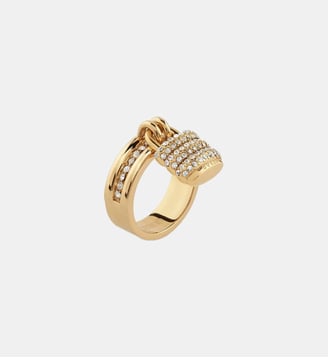 Bague - Guess - Doré et blanc