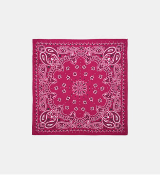 Petit foulard à motifs PAISLEY - Wild - Bordeaux