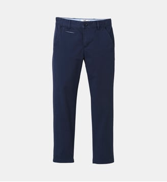 Chino - Cyrillus - Bleu foncé uni