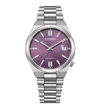 Montre automatique Tsuyosa Violet NJ0200-50W - Citizen - Argenté