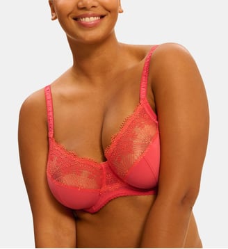Soutien-gorge avec armature emboitant - Coralia - Simone Pérèle - Orange