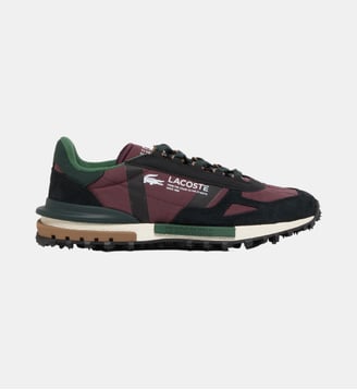 Sneakers Elite Active homme - Lacoste - Bordeaux noir