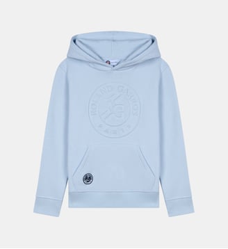 Sweat à capuche Sporty Chic - Roland-Garros - Bleu
