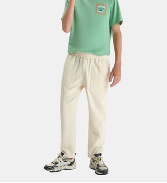 Pantalon HAWBO droite - Le Temps Des Cerises - Blanc